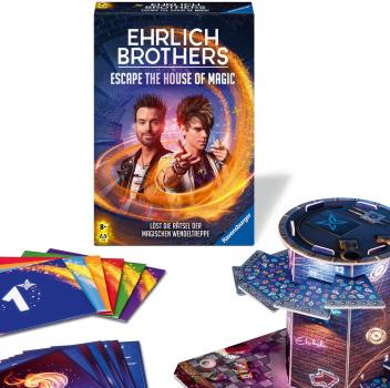 Ravensburger Familienspiel Exit Ehrlich Brothers Escape the House of Magic 24868