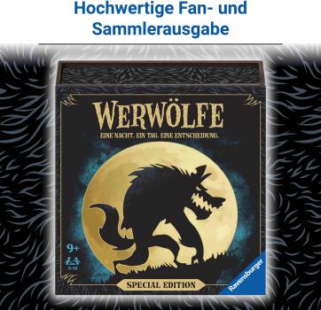 Ravensburger Reise- & Kompaktspiel Die flotten Kleinen Bluffspiel Werwölfe - Special Edition 24897