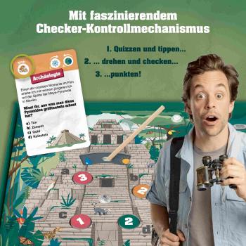 64 Karten Ravensburger Kinderspiel Checker Tobi - Das große Abenteuer-Quiz 24904