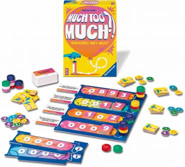 Preview: Ravensburger Familienspiel Partyspiel Much too much?! 24926