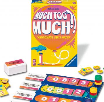Preview: Ravensburger Familienspiel Partyspiel Much too much?! 24926
