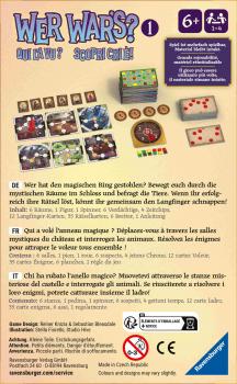 Preview: Ravensburger Reise- & Kompaktspiel Denkspiel Wer war's Mystery Kids 1 Im Schloss 24928