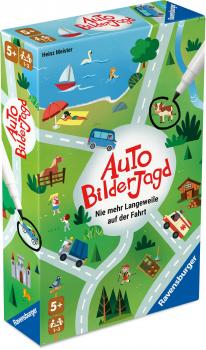 Preview: Ravensburger Reise- & Kompaktspiel Suchspiel Auto-Bilderjagd 24932