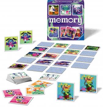 64 Karten Ravensburger Kinderspiel Kartenlegespiel memory Grusel 24938