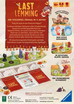 Preview: Ravensburger Familienspiel Wettlaufspiel Last Lemming 25029
