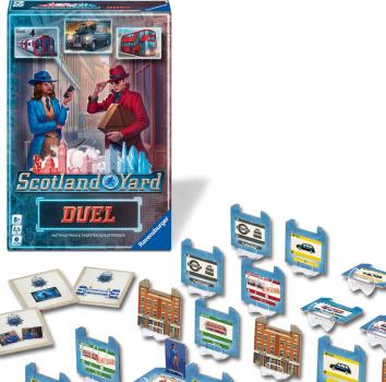 Preview: Ravensburger Familienspiel Detektivspiel Scotland Yard Duel 25032