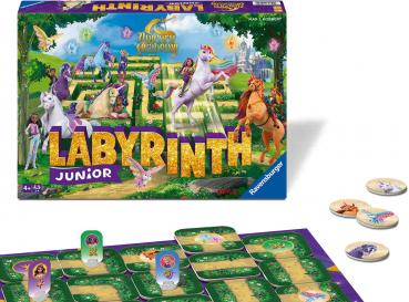 Preview: Ravensburger Kinderspiel Such- und Schiebespiel Unicorn Academy Junior Labyrinth 25079