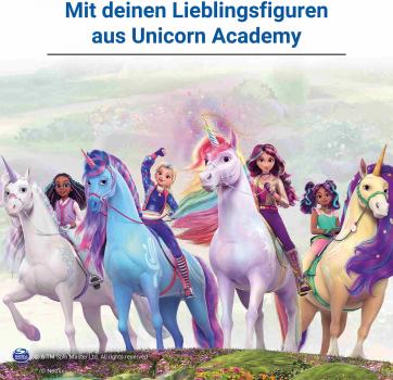 Ravensburger Kinderspiel Such- und Schiebespiel Unicorn Academy Junior Labyrinth 25079