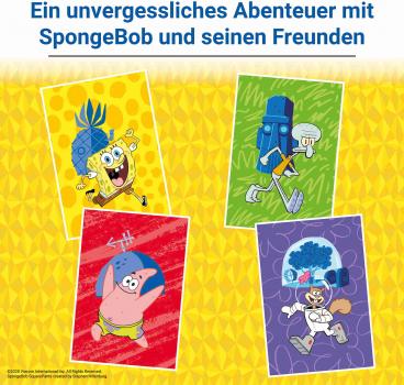Ravensburger Familienspiel Such- und Schiebespiel SpongeBob Labyrinth 25090