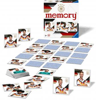 Preview: 48 Karten Ravensburger Kinderspiel Kartenlegespiel DFB Nationalmannschaft Fußball-WM 2026 25094