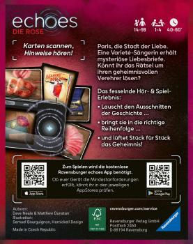 Preview: Ravensburger Familienspiel Audiospiel echoes Die Rose 25102