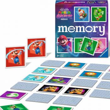 Preview: 64 Karten Ravensburger Kinderspiel Kartenlegespiel memory The Super Mario Galaxy Movie 25105