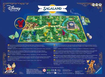 Preview: Ravensburger Familienspiel Merkspiel Sagaland Disney Edition 25121