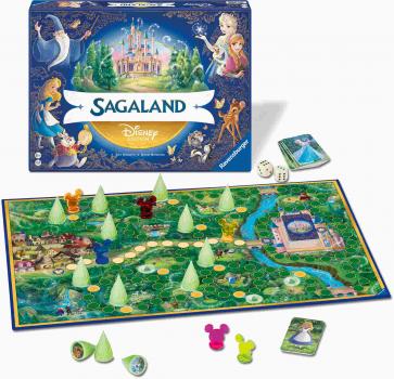 Ravensburger Familienspiel Merkspiel Sagaland Disney Edition 25121