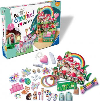 Ravensburger Basteln Be Creative Bastelset Do it yourself Feenwelt 25869