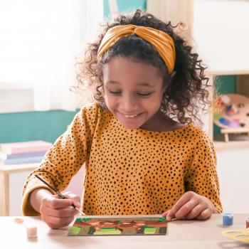 Ravensburger Malen nach Zahlen CREART Serie E Kuschelnde Eichhörnchen 25882