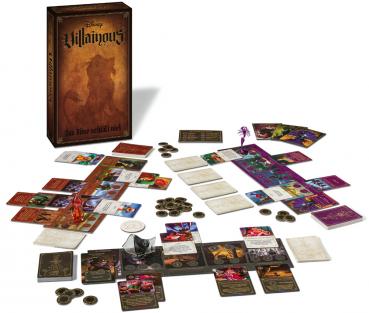 Ravensburger Familienspiel 2. Erweiterung Disney Villainous Das Böse schläft nie! 26891