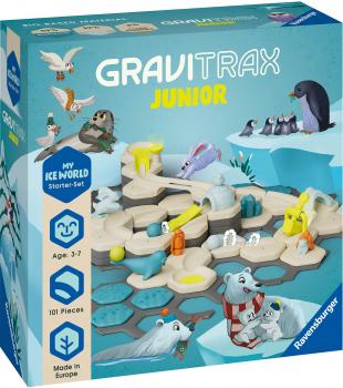 Ravensburger GraviTrax Junior Extension Trax, Erweiterung, Kugelbahnsystem,  Kugelbahn, Zubehör, 27401