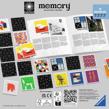 Preview: 48 Karten Ravensburger Familienspiel Kartenlegespiel memory EAMES 27377