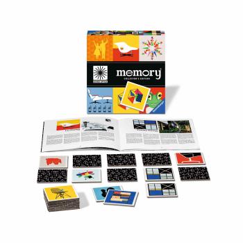 Preview: 48 Karten Ravensburger Familienspiel Kartenlegespiel memory EAMES 27377