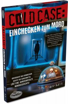 Preview: Thinkfun Familienspiel Logikspiel Cold Case Einchecken zum Mord 76677