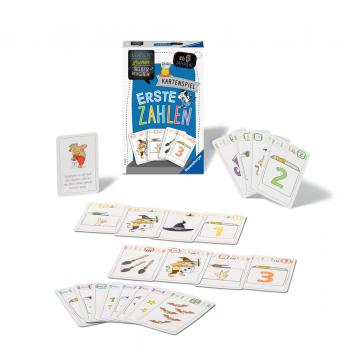 Ravensburger Kinder Kartenspiel Lernen Lachen Selbermachen Erste Zahlen 80658