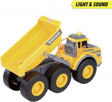 Dickie Spielfahrzeug Baustelle LKW Go Real / Construction Volvo Articulated Hauler 203723007