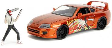 Jada Modellauto Hollywood Rides Chainsaw Man 1995 Toyota Supra 1:24 253255086
