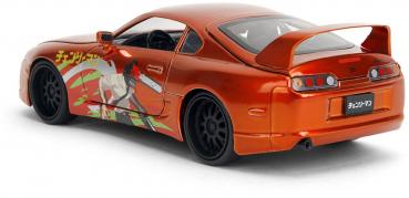 Jada Modellauto Hollywood Rides Chainsaw Man 1995 Toyota Supra 1:24 253255086