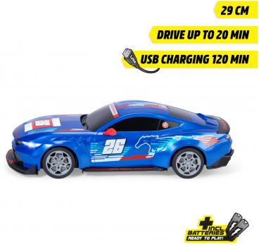 Preview: Dickie ferngesteuertes Fahrzeug Auto Go Crazy RC Ford Mustang Customized 201105014