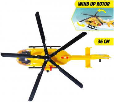 Preview: Dickie Spielfahrzeug Helikopter Go Real / SOS Police ADAC Rettungshelikopter 203746020