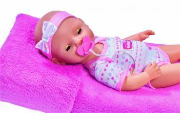 Simba Puppe New Born Baby Babypuppe rosa Zubehör 105039005