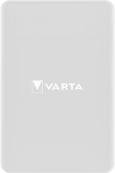 Varta Powerbank mobile Ladestation wireless Mag Pro 5000 mAh Typ C USB OUT weiß