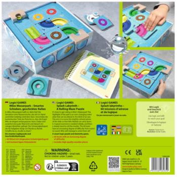 HABA Familienspiel Logikspiele Logic! GAMES Milo's Wasserpark 1306822001
