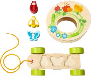 HABA Kleinkindwelt Rollspielzeug Ziehfigur Blumenwiese 1307176001