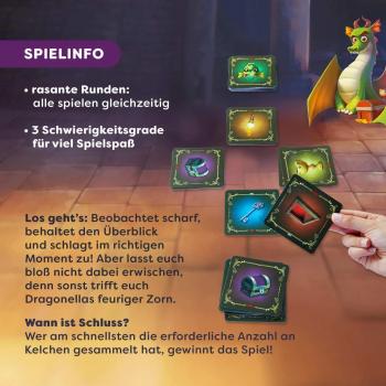 HABA Familienspiel Reaktionsspiel Dragonella 2011447001
