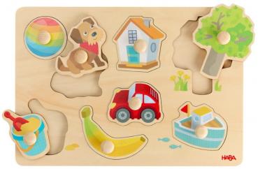 8 Teile HABA Greifpuzzle Erste Wörter 2011813001