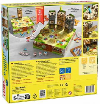 HABA Kinderspiel Sammelspiel Rumpelritter & Das große Drachen-Spektakel 2011721001