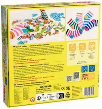 HABA Mitbringspiel Suchspiel Socken zocken Limitierte Jubiläums-Edition 2011722001