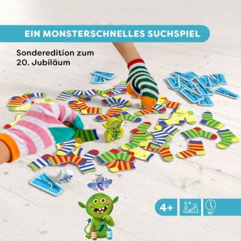 HABA Mitbringspiel Suchspiel Socken zocken Limitierte Jubiläums-Edition 2011722001