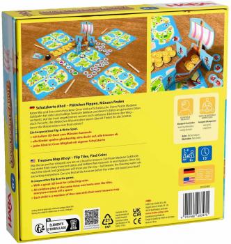 HABA Kinderspiel Wettlaufspiel Schatzkarte Ahoi! 2011824001