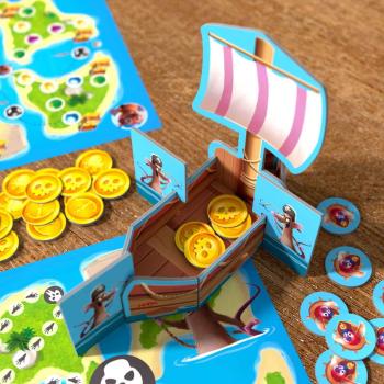 HABA Kinderspiel Wettlaufspiel Schatzkarte Ahoi! 2011824001