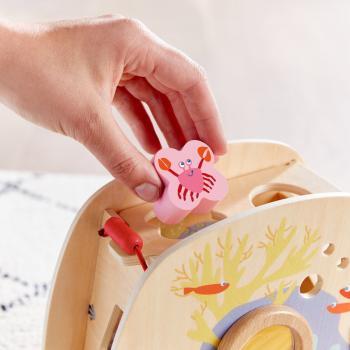 HABA Motorikspielzeug Sortierspielzeug Sortierbox Unterwasserwelt 2011873001