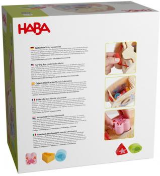 HABA Motorikspielzeug Sortierspielzeug Sortierbox Unterwasserwelt 2011873001