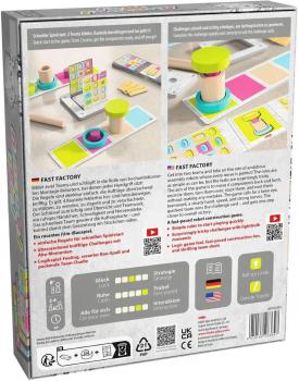 HABA Familienspiel Wettlaufspiel Fast Factory 2011822001