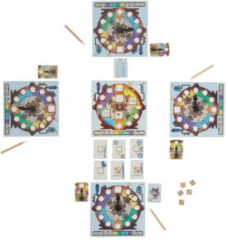 HABA Familienspiel Würfelspiel Jetzt schlägt’s 18! 2011826001