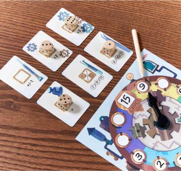 HABA Familienspiel Würfelspiel Jetzt schlägt’s 18! 2011826001