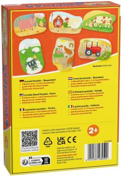 2, 3, 4 Teile HABA Kinder Puzzle 6 erste Puzzles Bauernhof 2012185002