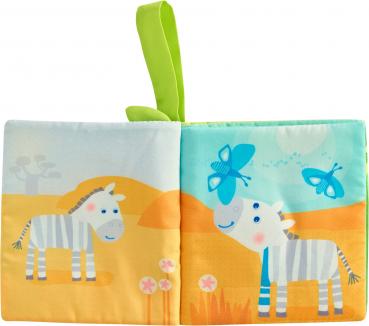HABA Babywelt Babyspielbuch Stoffbuch Entdeckerbuch Zebra 2012338001