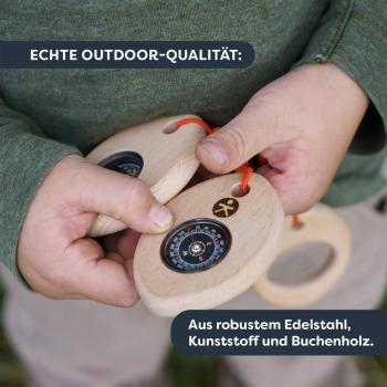 Preview: HABA Outdoor Forschen Terra Kids Kompass, Lupe & Thermometer Explorer Safari 2012395001